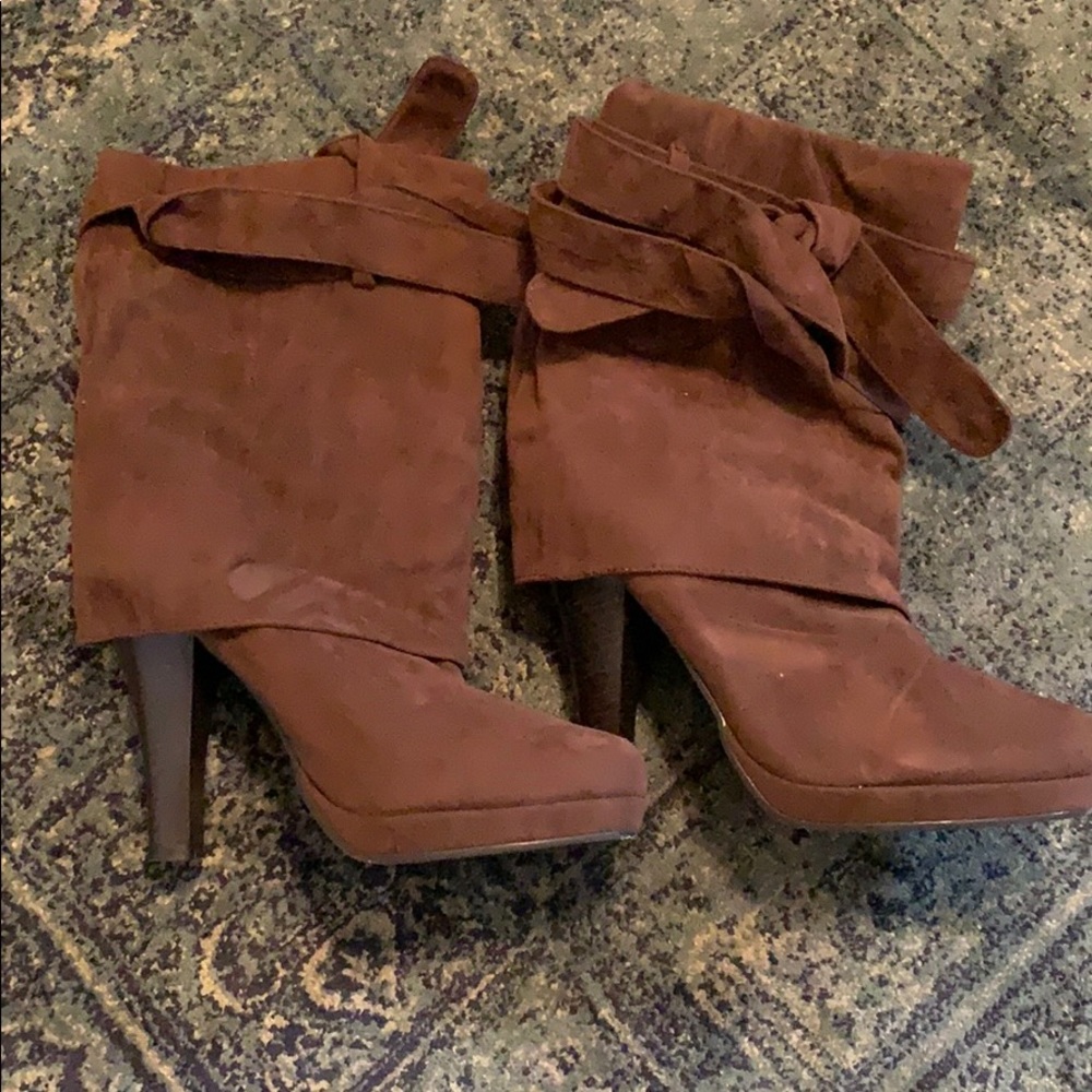 Brown boots